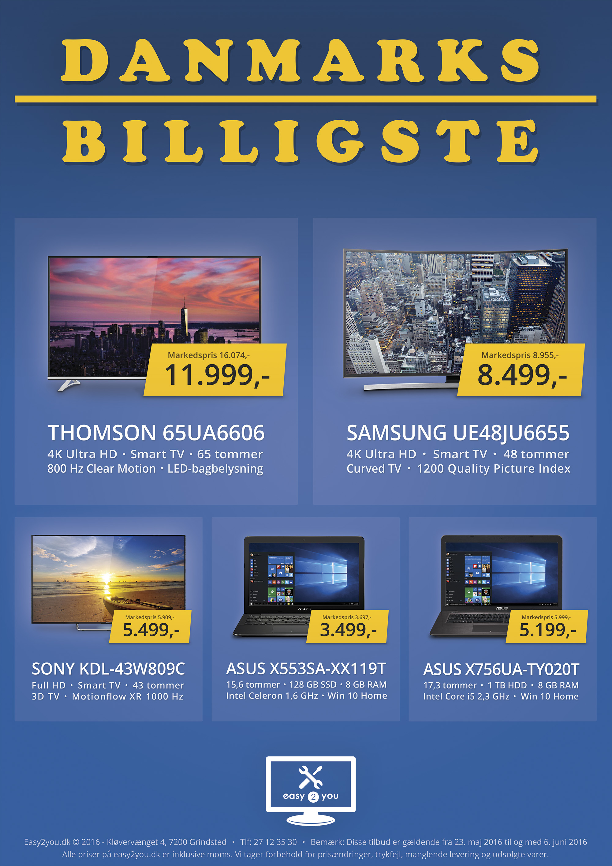 Tilbudsbrochure for easy2you.dk